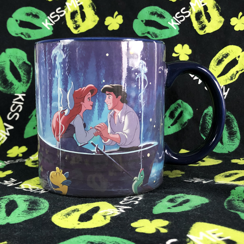 美国小美人鱼爱丽儿公主王子Ariel变色可爱卡通马克水杯咖啡杯子