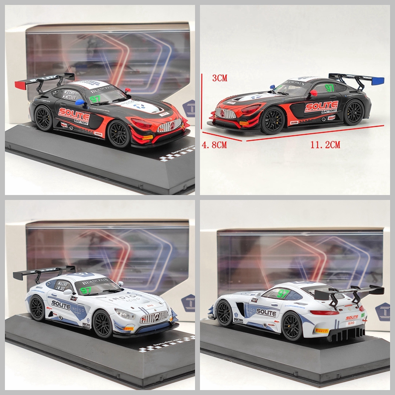 Solite 1:43 奔驰AMG GT3 Blancpain GT Series Asia赛事合金车模