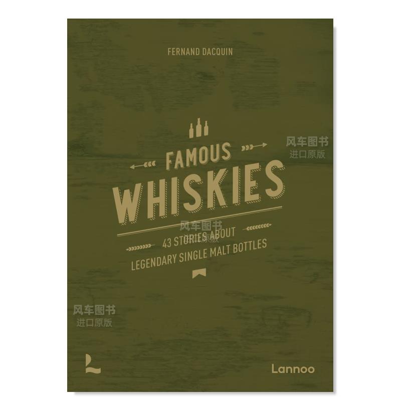 【现货】美妙威士忌：43个单一麦芽苏格兰的故事 Wonderful whiskies43 stories about famous single malt bottles 英文原版进口