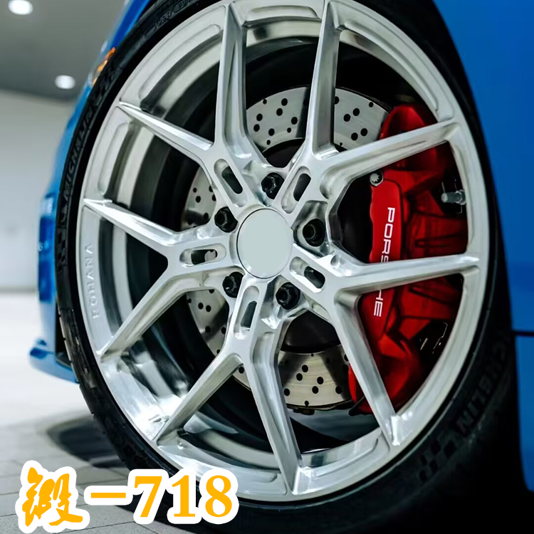 适用于保时捷718锻造轮毂 Boxster GTS 911 卡曼19寸20寸21寸胎铃