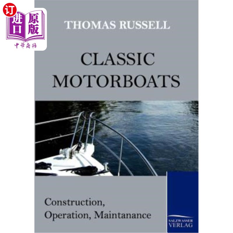 海外直订Classic Motorboats 经典摩托艇