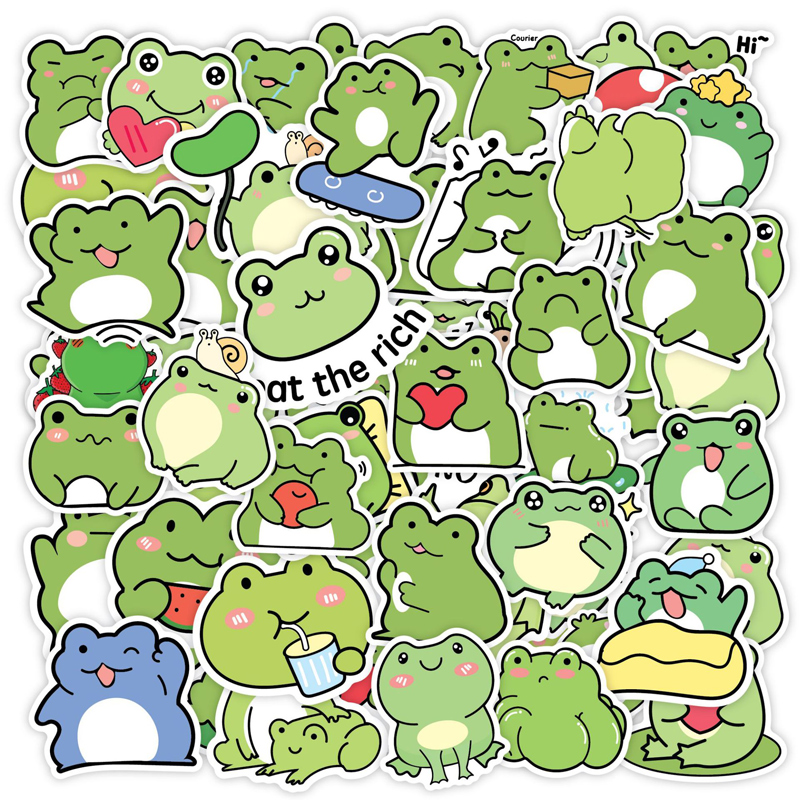 青蛙卡通画可爱
