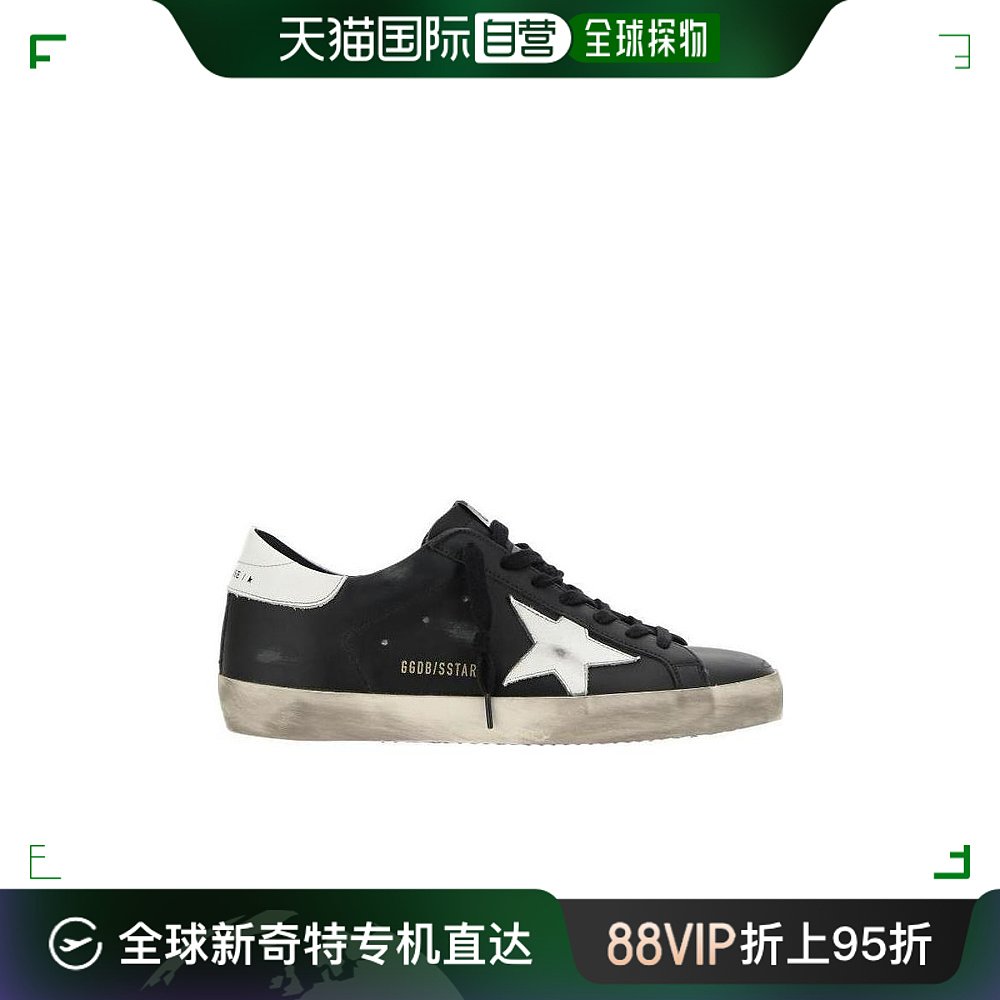 香港直邮潮奢 GOLDEN GOOSE 男士 星星图标休闲运动鞋 GMF00101F0