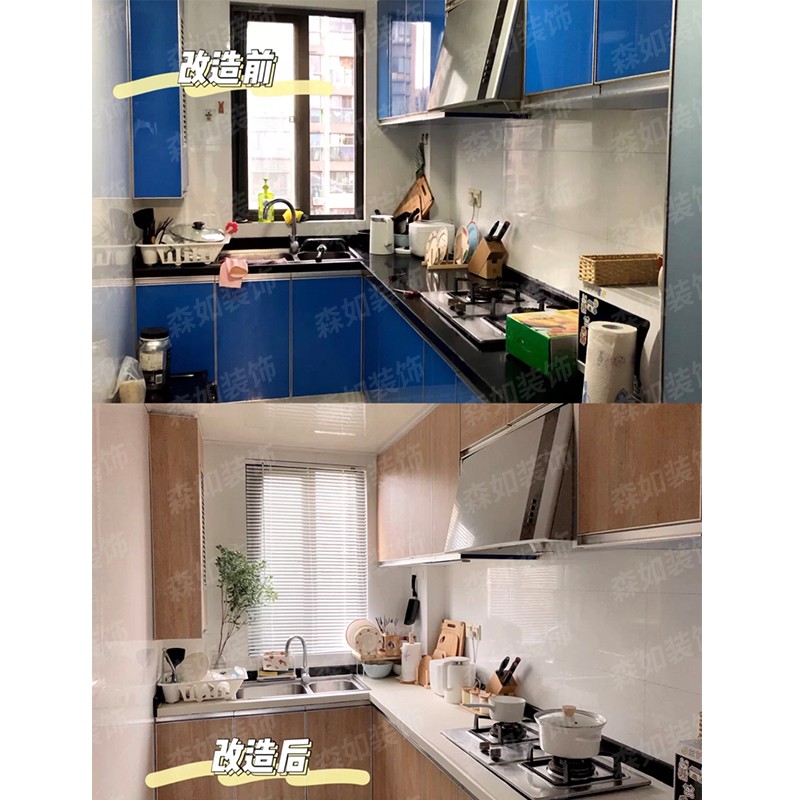 南京南通老房旧房局部改造厨房卫生间客厅厨卫翻新装修设计效果图