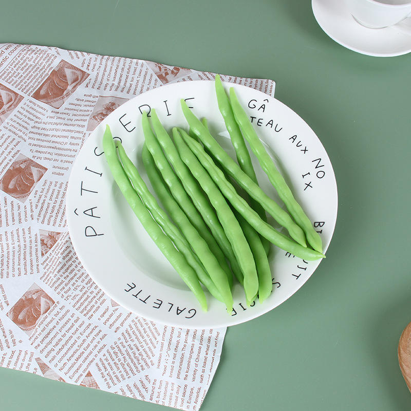 仿真长豆角蔬菜模型电视剧影视假菜品拍摄道具样板间厨房装四季豆