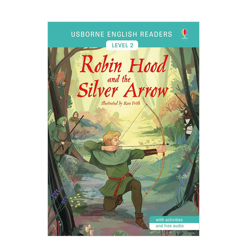 【现货】侠盗罗宾汉与银箭Robin Hood & The Silver Arrow分阶阅读原版进口图书书籍