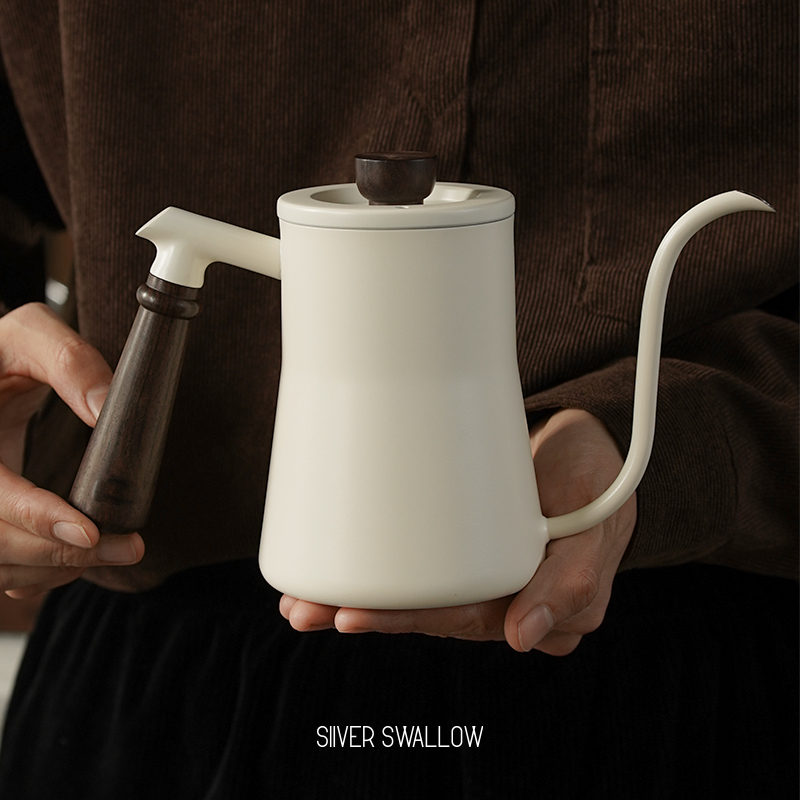 HA'COFFEE 3.0手冲咖啡壶套装细口壶滴漏式陶瓷滤杯温度计分享壶