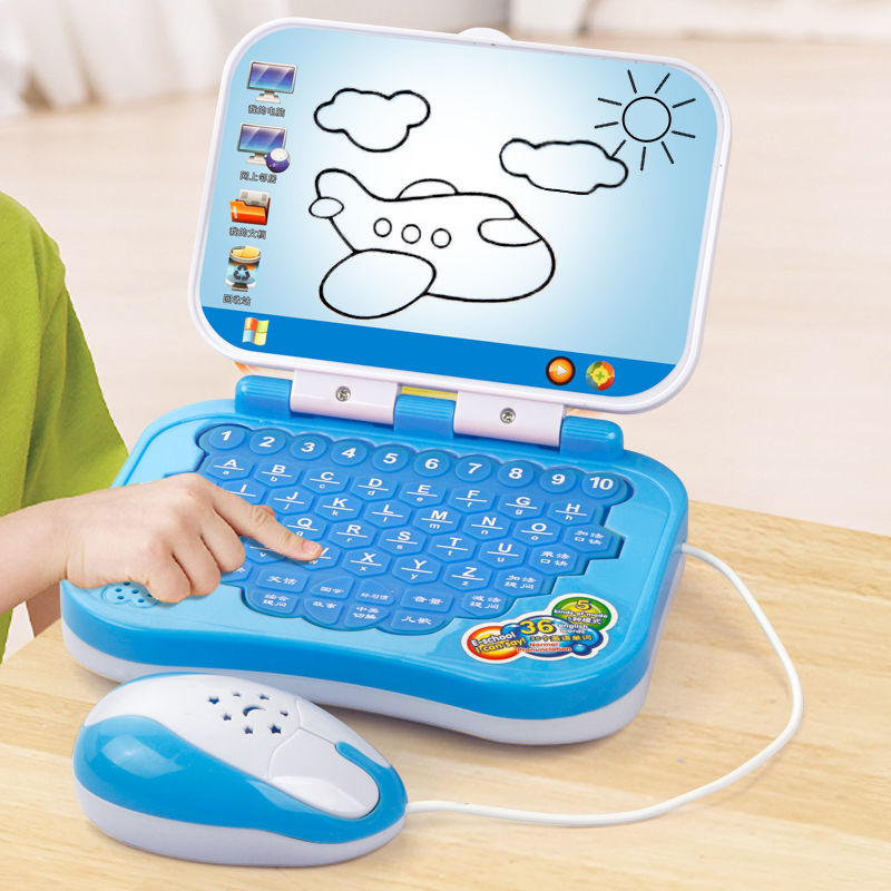 早教学习点读训练小孩益智力开发幼儿故事智能宝宝儿童电脑机玩y