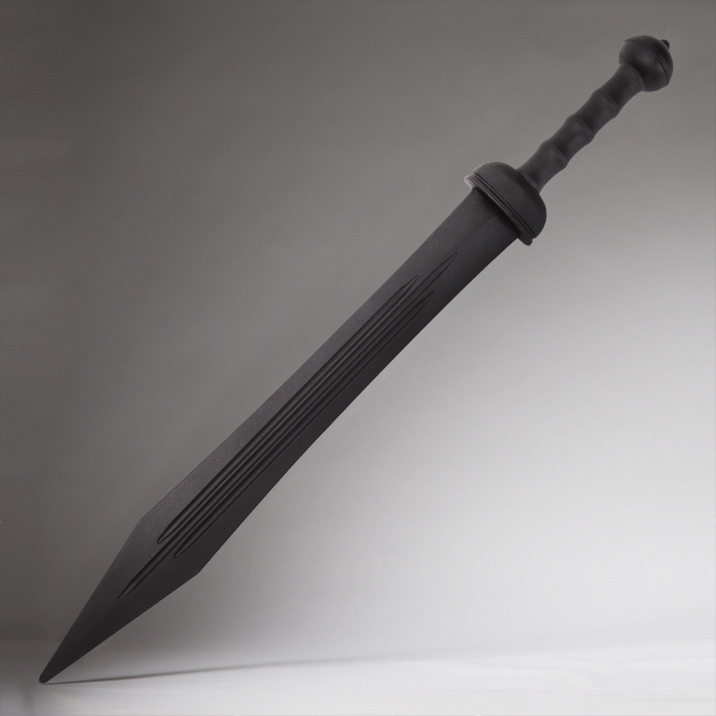 对练西式剑罗马剑训练一体刀剑西洋短剑塑料玩具剑练习训练剑塑钢