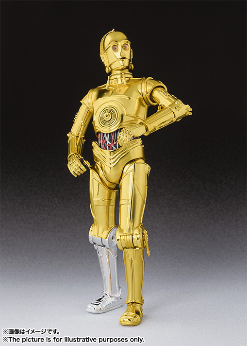 热血玩具模型手办 星球大战 SHF 新希望 C-3PO C3PO 机器人 可动