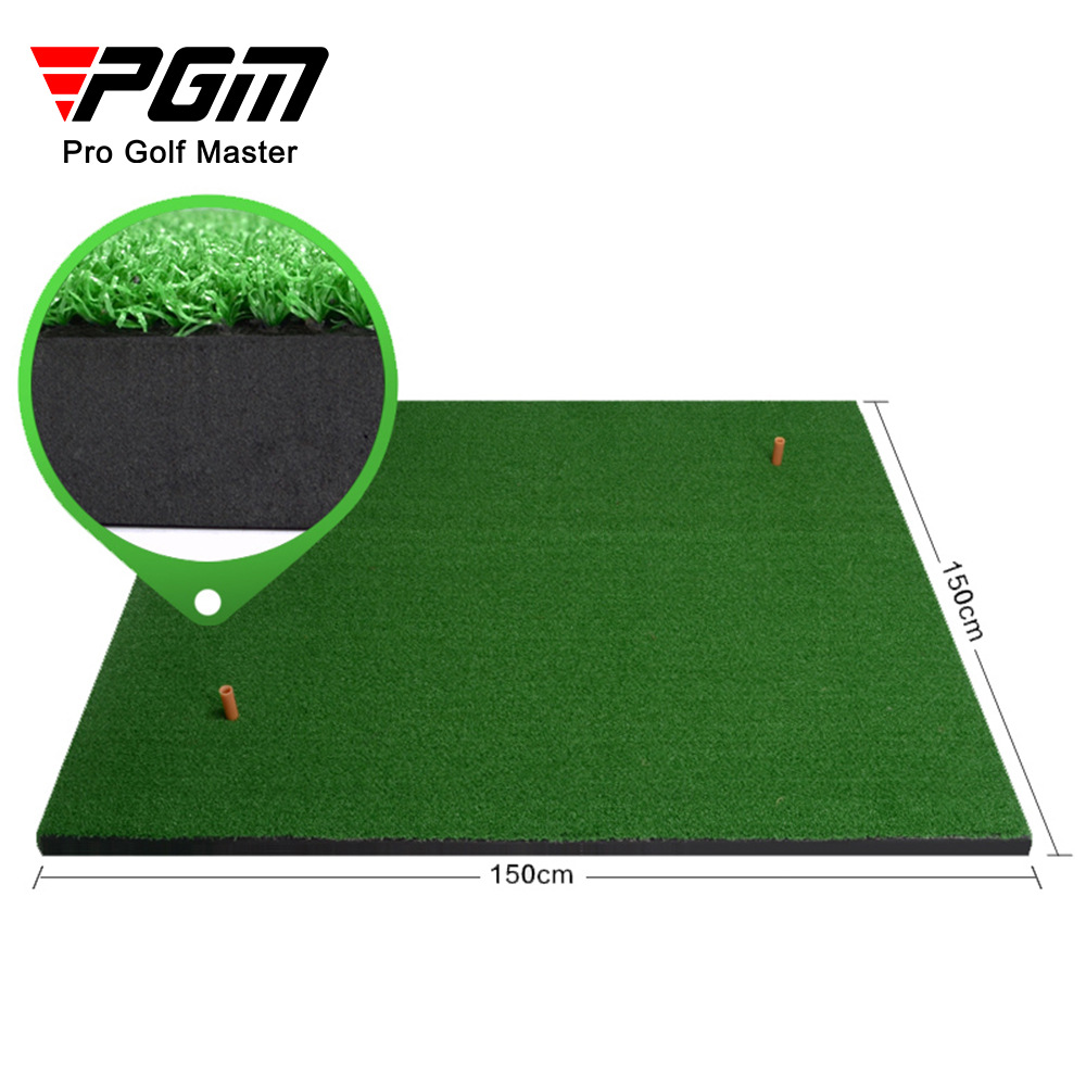 pgm厂家直供室内个人高尔夫练习家用发球打击垫1*1.25M DJD002