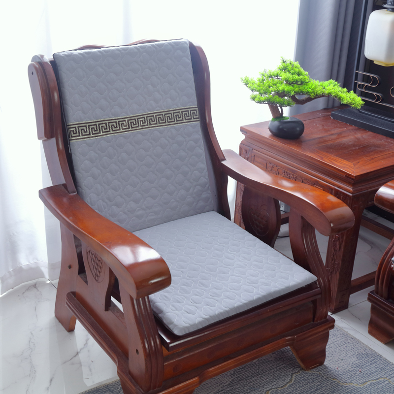 椅垫坐垫靠垫一体红木椅子垫新中式实木沙发坐垫茶椅靠垫圈椅垫子