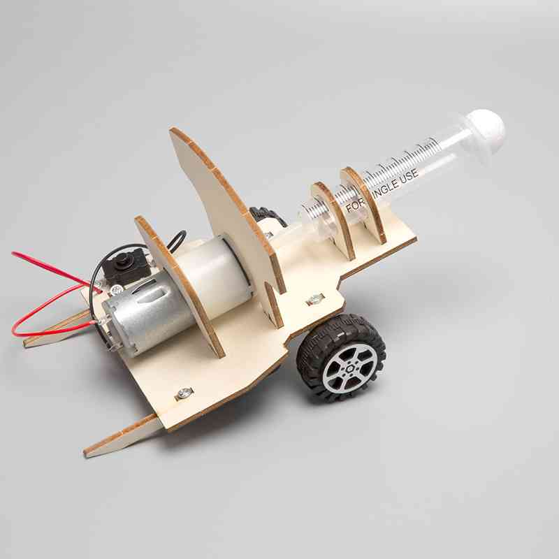 儿童手工加农炮空气炮diy科学实验科技小制作steam玩具材料包