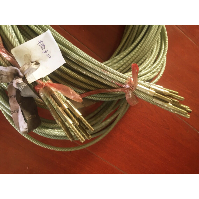 。丰田喷气配件2820mm钢丝绳吊综绳钢丝绳一个包装10根 丰田钢丝