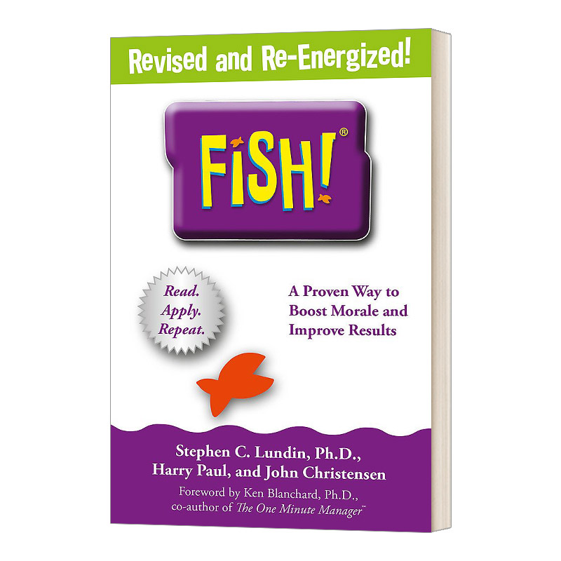 英文原版 Fish! A remarkable way to boost morale and improve results 鱼 一种激发工作热情的好方法 英文版 进口英语原版书籍
