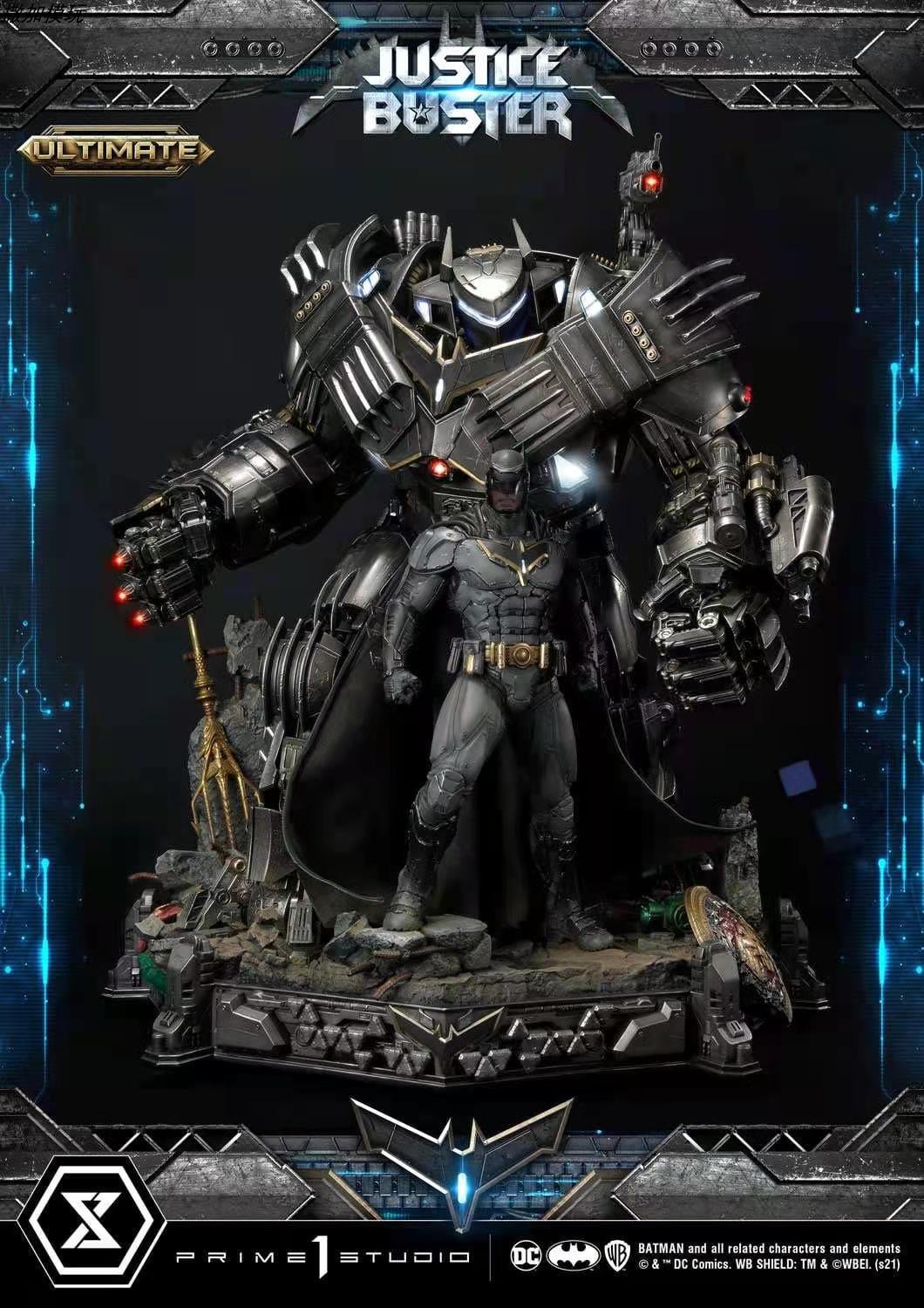 瘾君子 Prime 1 P1S 蝙蝠侠 正义破坏者 芬里尔装甲 正版 雕像