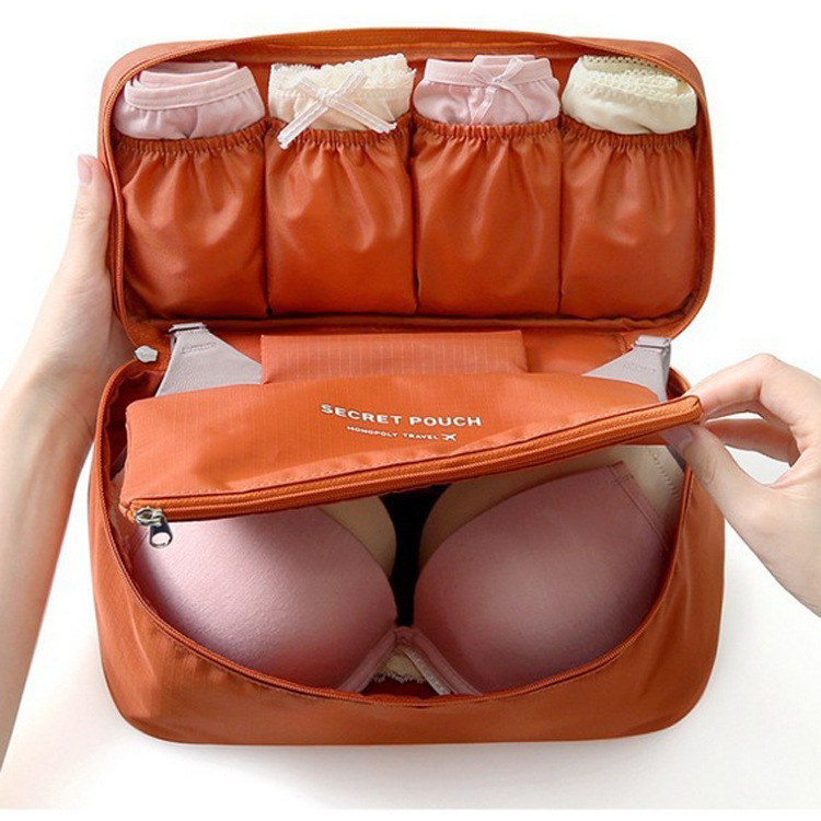 韩版二代旅行文胸包 便携分类整理收纳袋 多功能内衣内裤收纳包