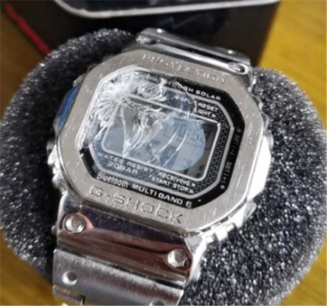 手表维修保养，卡西欧手表换镜面，电池，换壳，补生耳孔连接杆孔