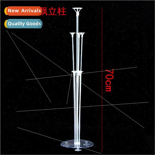 Balloon Suction Cup Table Floating Stand Balloon Stand Trans
