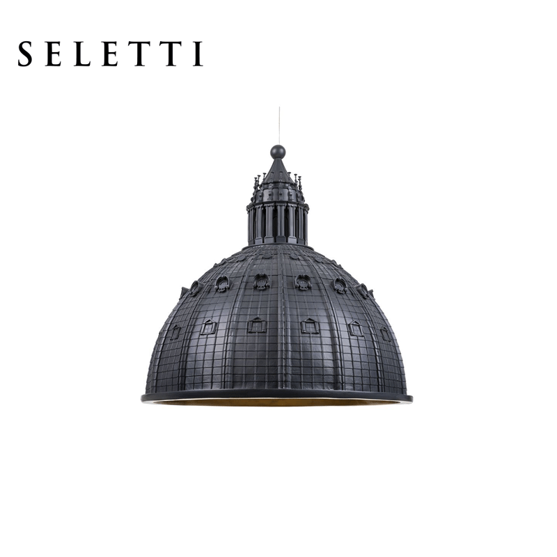 意大利Seletti Cupolone吊灯圣保罗教堂艺术设计餐厅客厅装饰照明