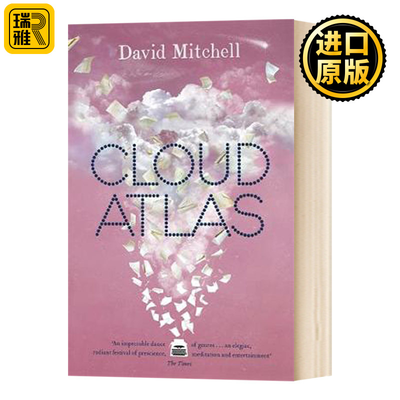 Cloud Atlas  云图 英文原版 大卫·米切尔 David Mitchell 2004年布克奖短名单 英文版 David Mitchell 进口英语书籍