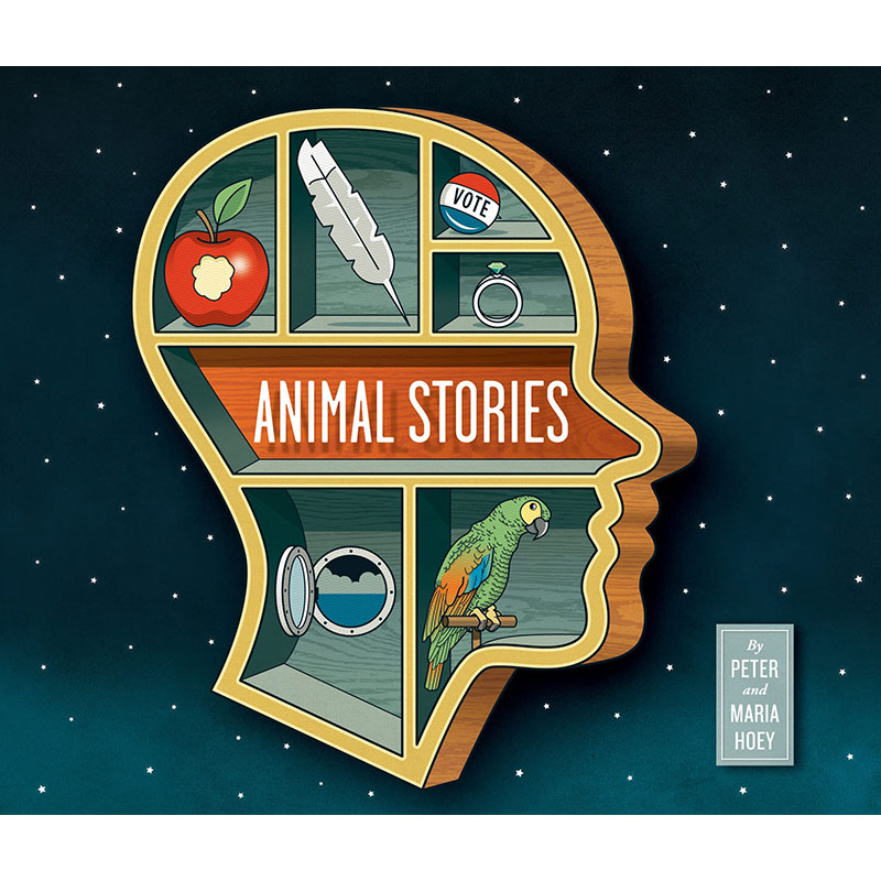 【预售】英文原版 Animal Stories 动物故事 Peter Hoey 探索人类和其他动物之间的神秘关系插画绘本漫画小说书籍