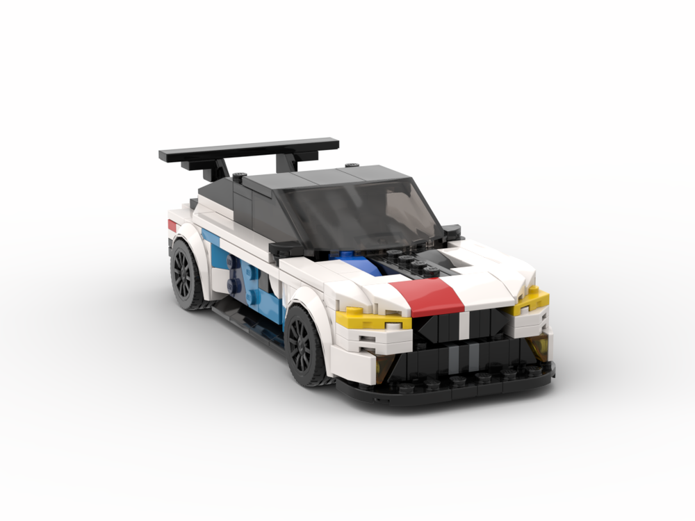 QF MOC汽车模型系列兼容适用乐高积木零件宝马 m8 跑车拼装玩具