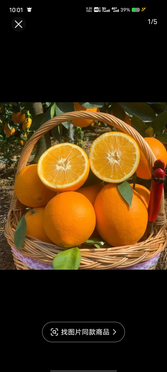 正宗赣南脐橙应季水果产地直发九省包邮