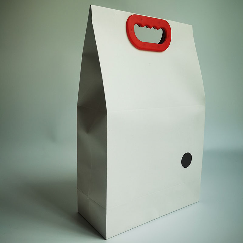 现货通用五斤十斤牛皮纸白色大米包装袋礼盒礼品印刷ligo设计定制
