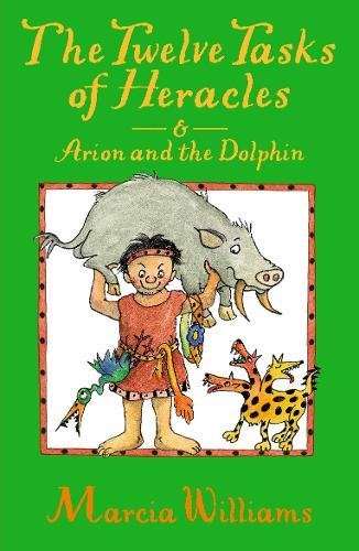 英文原版 漫画希腊神话：赫拉克勒斯的十二项任务，阿里昂与海豚 Greek Myths: Twelve Tasks of Heracles & Arion & the Dolphins
