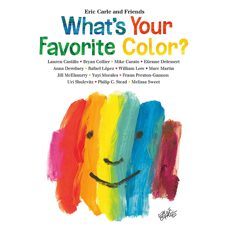 【现货】What’s Your Favorite Color?，你最喜欢的颜色是什么? 英文原版图书籍进口正版 Carle, Eric 儿童故事