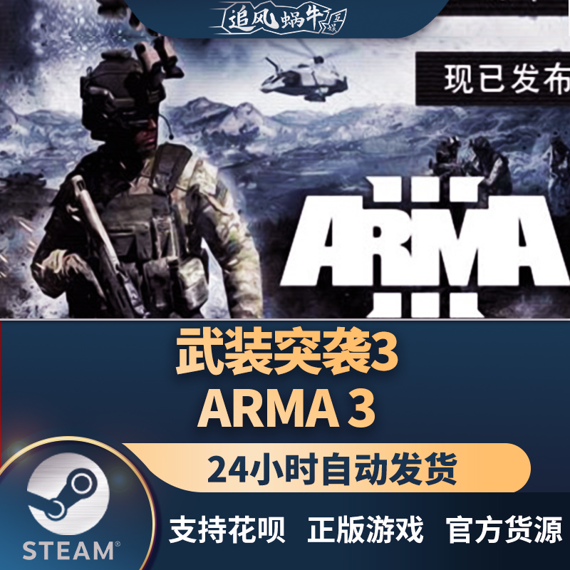 PC正版中文 steam游戏  武装突袭3 Arma 3 国区礼物