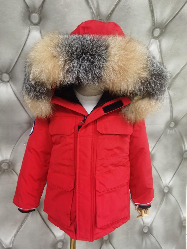 冬季欧美儿童羽绒服男女童俄罗斯冬装加厚防风雪中大童外出