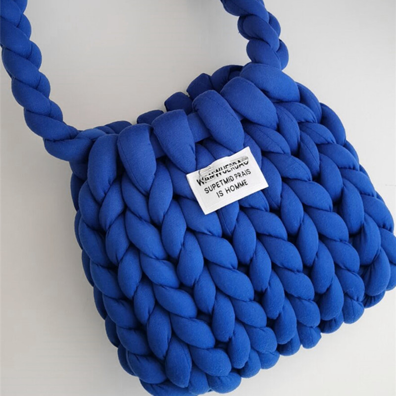 手工编织包冰岛毛线自制材料包超粗diy编织手拎包公司趣味活动