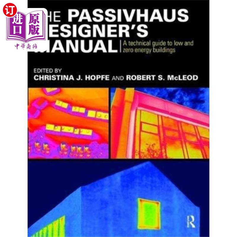 海外直订Passivhaus Designer's Manual 被动式房屋设计师手册