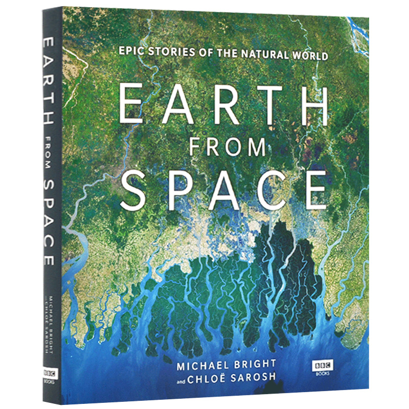从太空看地球 英文原版 Earth from Space 卫星照片集 BBC自然纪录片 英文版自然科普书 大自然的史诗故事 进口英语书籍