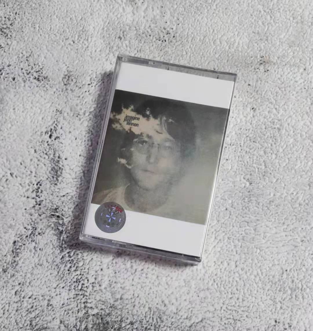 复古磁带 经典英文歌曲 John Lennon Imagine 约翰列侬 想象 卡带