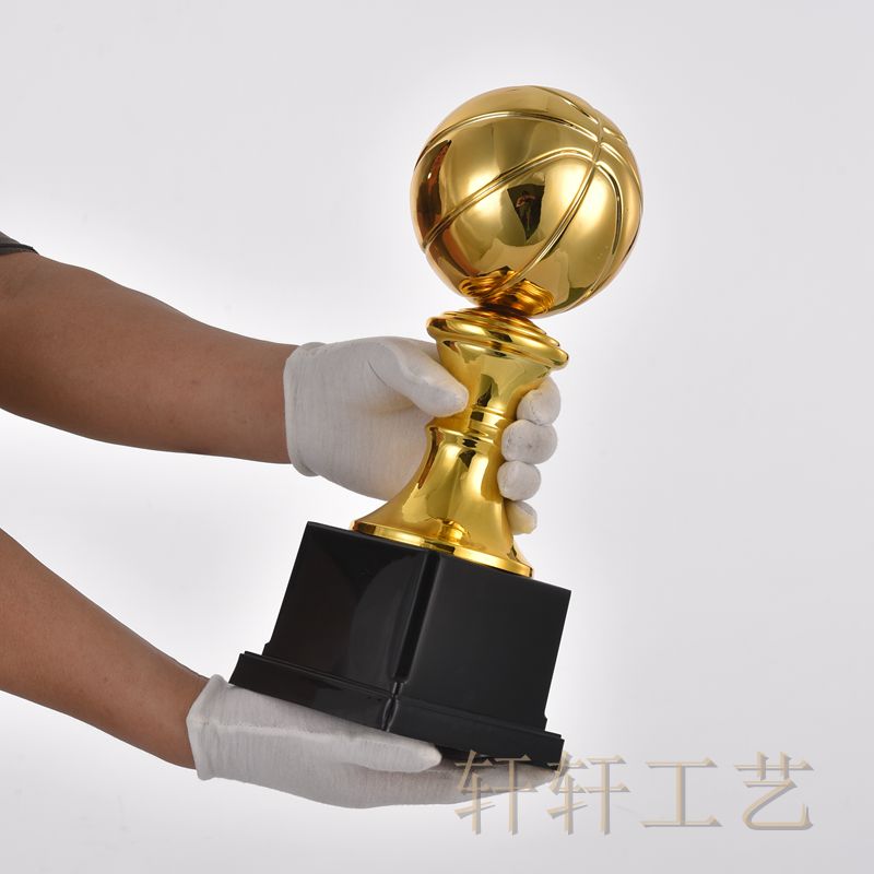 金属篮球足球奖杯定制创意NBA三分王得分王篮板王MVP冠军厂家直销