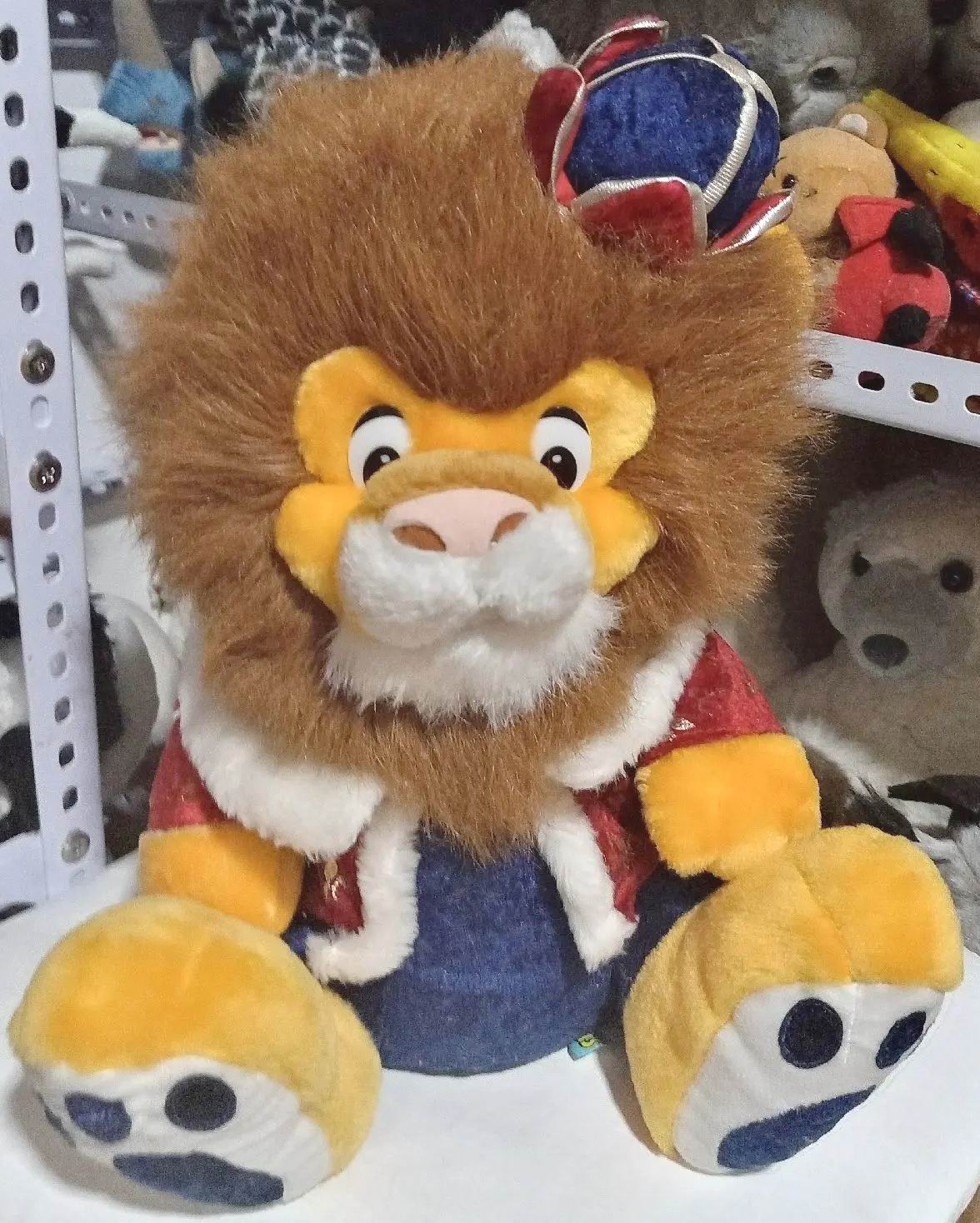 （定做）英国国王装狮子狮心王理查一世毛绒玩具公仔