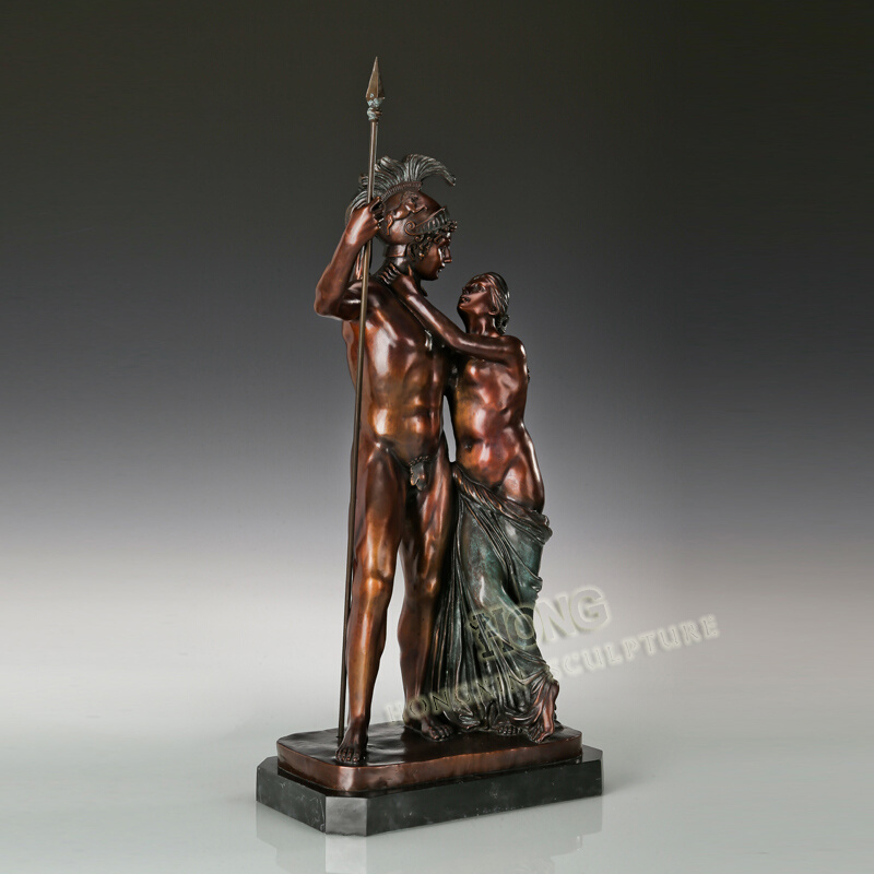铜雕塑维纳斯与战神EP049049S古希腊神话人物工艺品家居桌面摆件