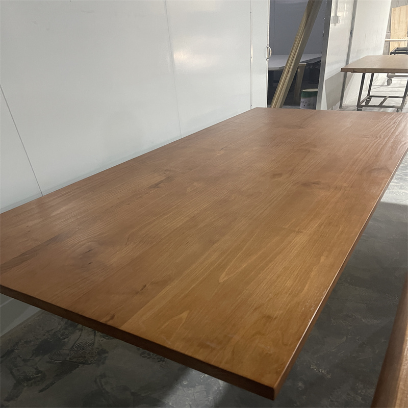 定制白蜡木板实木桌面板榆木餐桌板书桌面板吧台板定做各种异形板