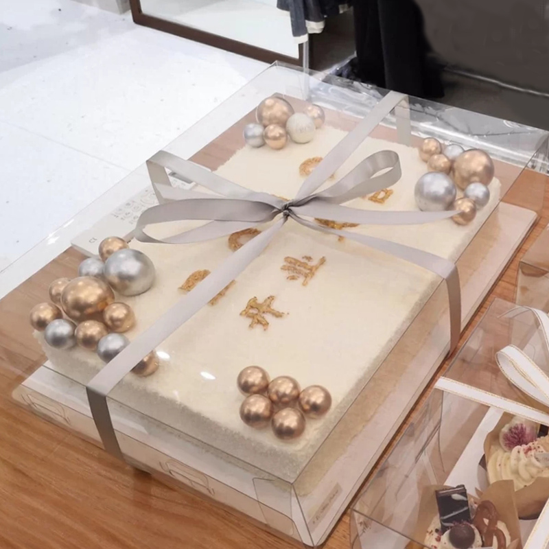 16寸22寸超大长方形开业庆典蛋糕盒节日聚会大型公司年会蛋糕包装