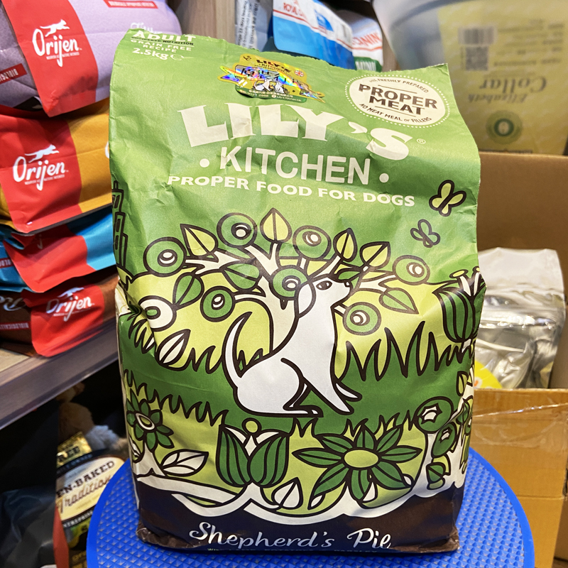 英国Lily's Kitchen莉莉的厨房 低磷低脂 羊肉全犬狗粮2.5kg