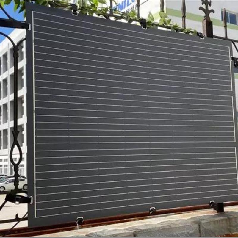 柔性100W 200w太阳能板工厂出欧洲带认证 阳台房车专用太阳能板