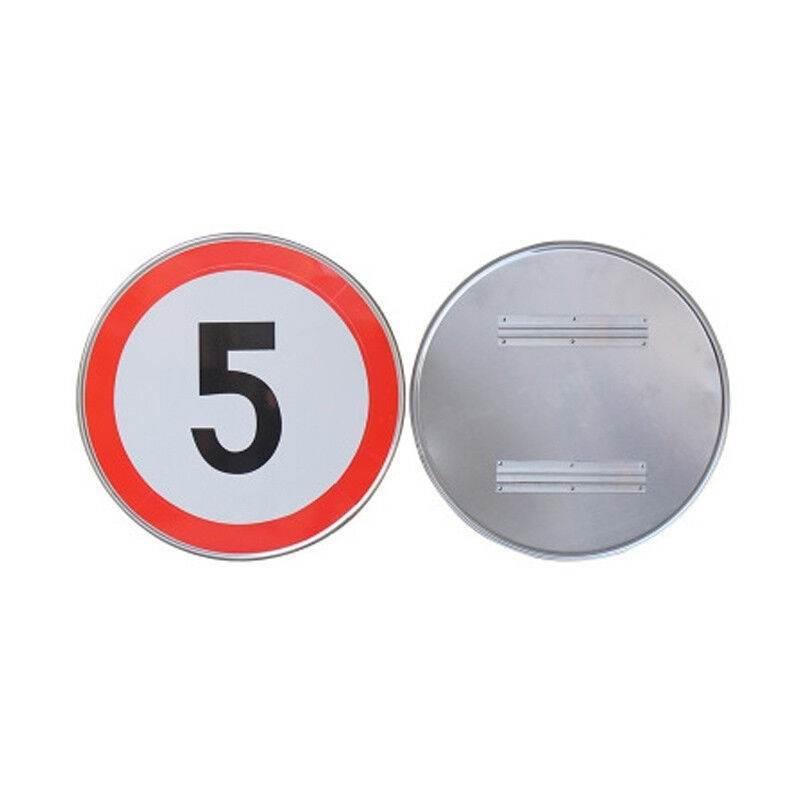 厚创交通安全标识标志指示牌道路设施警示牌直径60cm单行道标牌