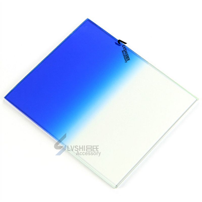吕氏 P系列玻璃 渐变蓝 方形插片滤镜 加蓝上部天空兼容高坚P系列