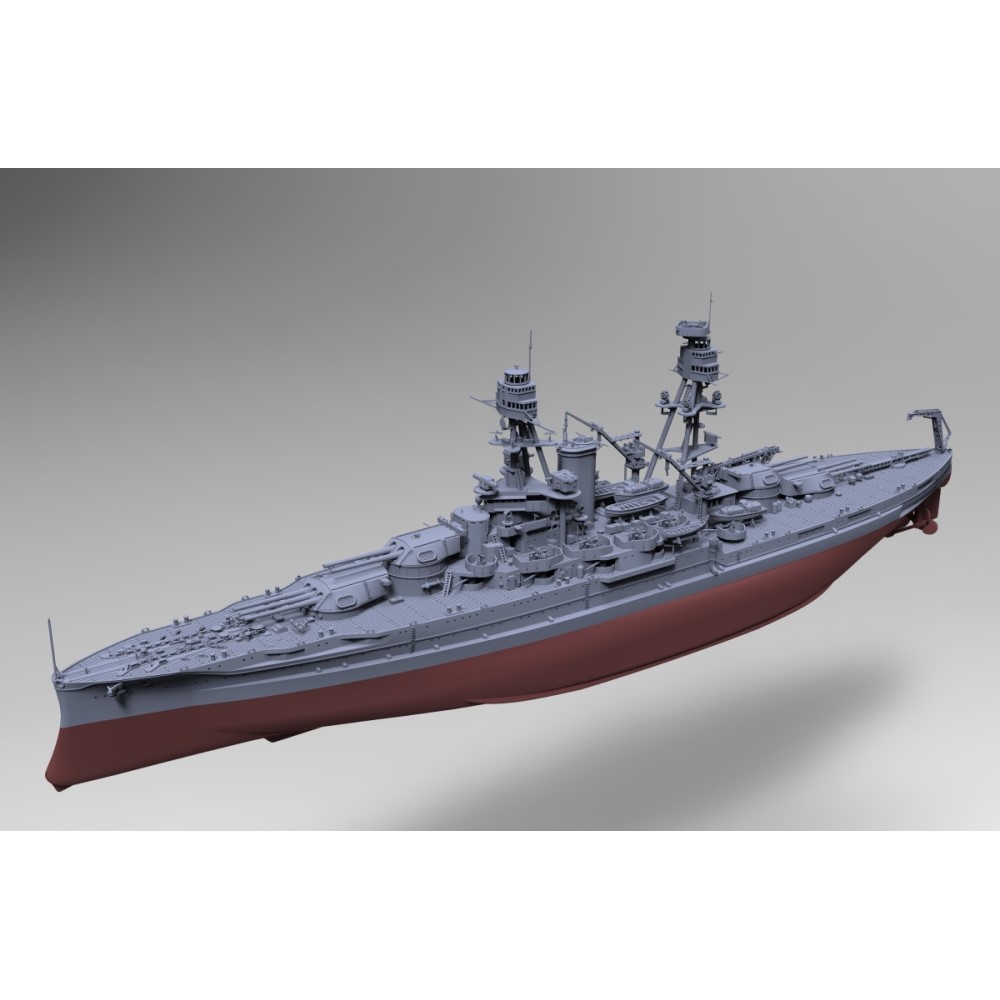 SSMODEL 1250525/S 1/1250 美国BB-37俄克拉荷马号内华达级战列舰
