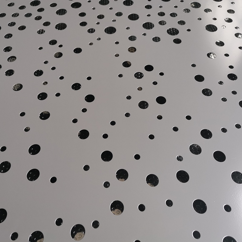 异形大小孔不规则冲孔板雕花铝板造型门头艺术星空板广州厂家直销