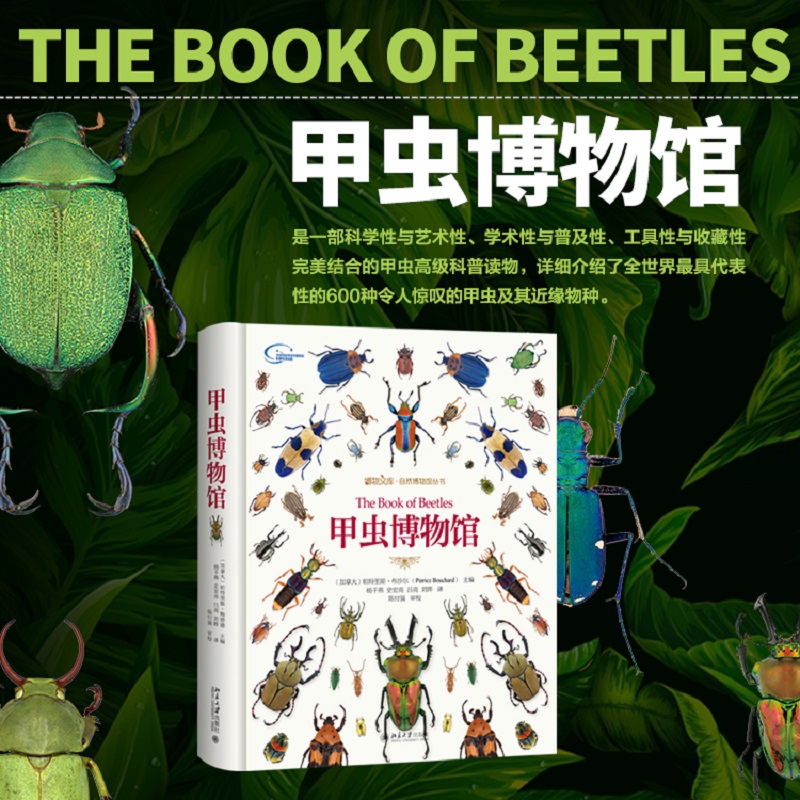 正版图书甲虫博物馆(精)/自然博物馆丛书/博物文库帕特里斯·布沙尔北京大学出版社9787301279748