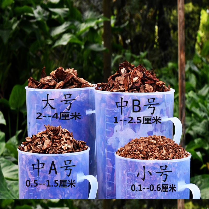 直播发酵松树皮脱脂腐熟兰花专用营养土君子兰蕙兰通用铺面植料土